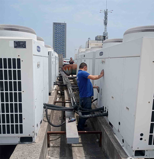 太康中央空调制热和不制冷系统维修方法